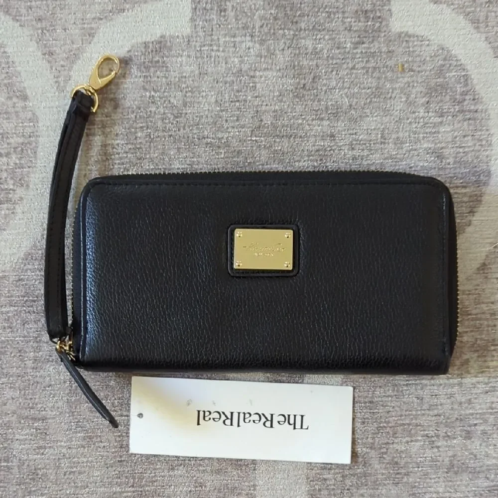 Black Leather Wallet